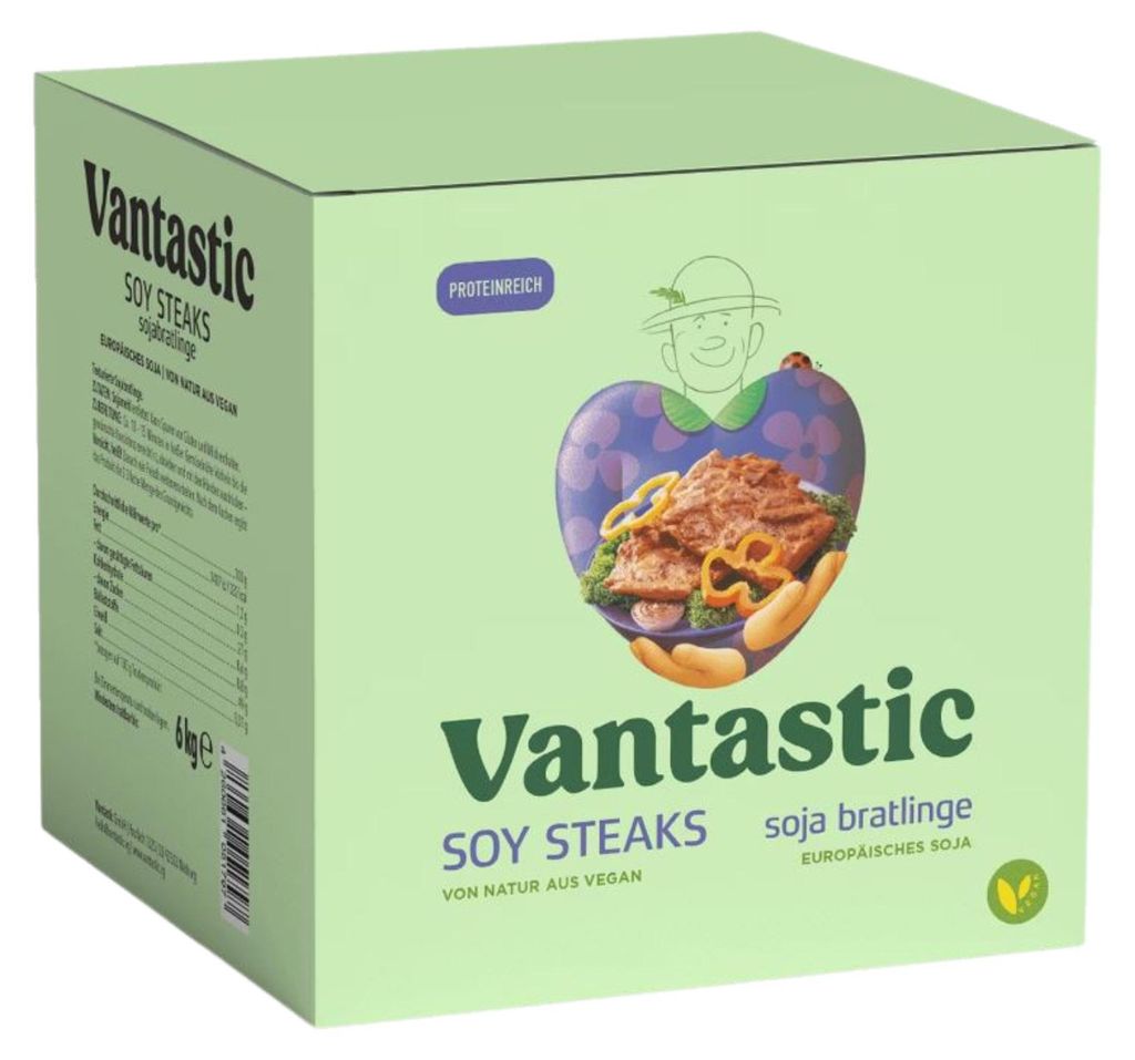 vantastic Steaks aus Soja 6 kg Produktbild 