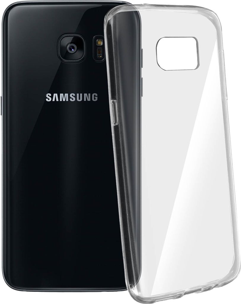 Avizar, Silikon Hülle Galaxy S7 Edge matt weich geschützt, Transparent