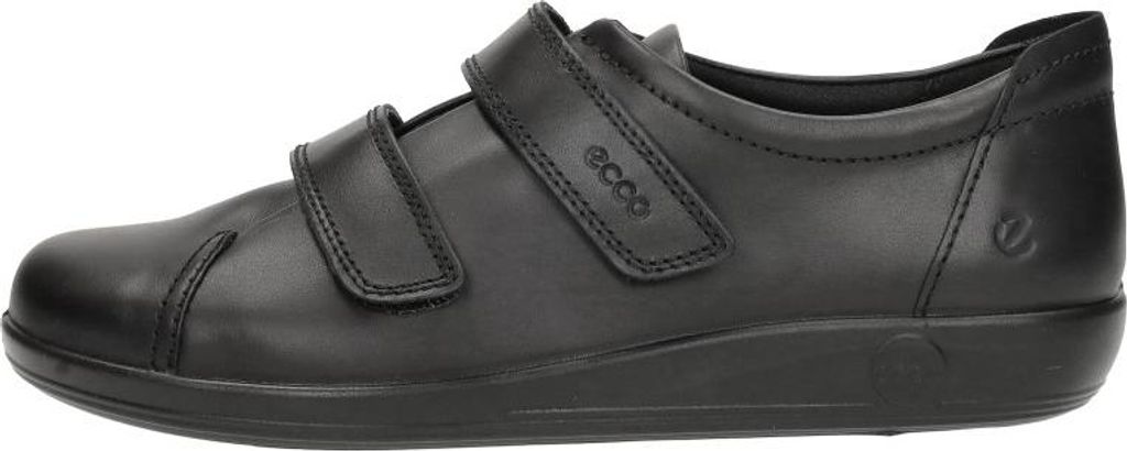 Ecco Soft 2.0  Klittenband - Zwart - Maat 39 Produktbild 