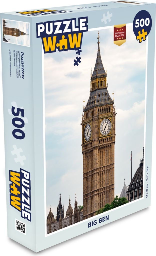 MuchoWow Puzzle 500 Teile Big Ben - Denken - Spiel - Toy