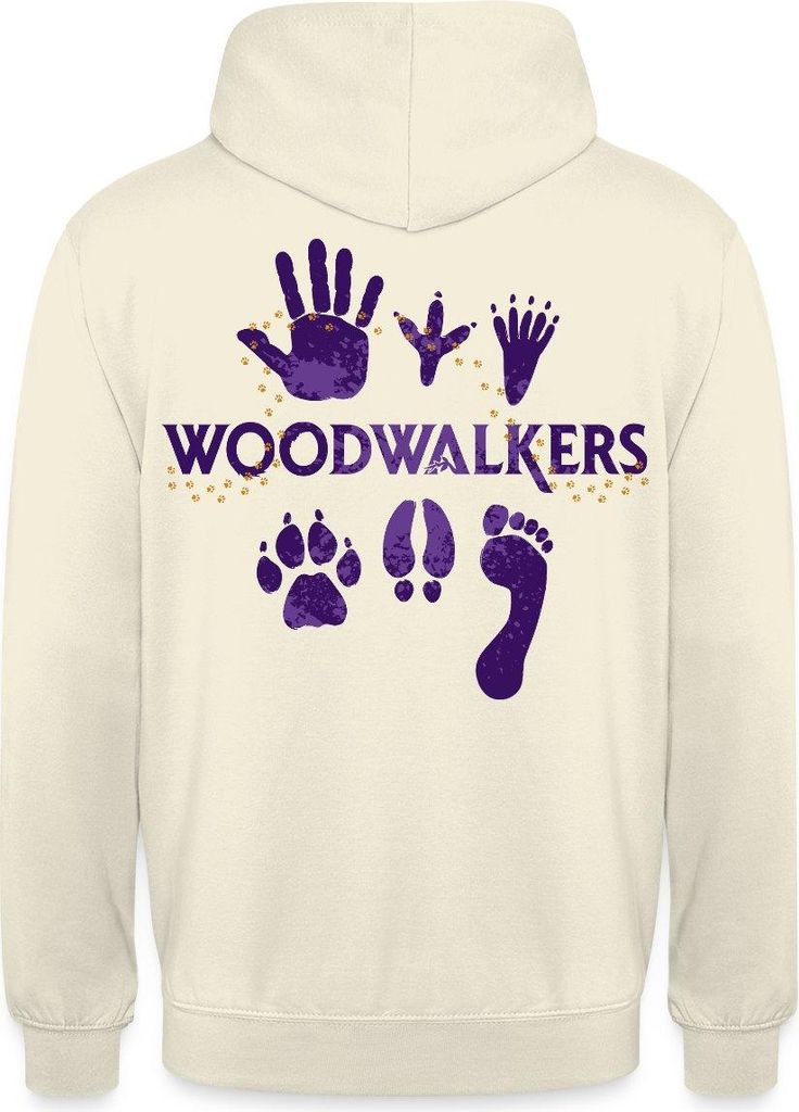 Spreadshirt Woodwalkers Film Spuren Der Wandler Uni Hoodie, M, Vanille-Milchshake