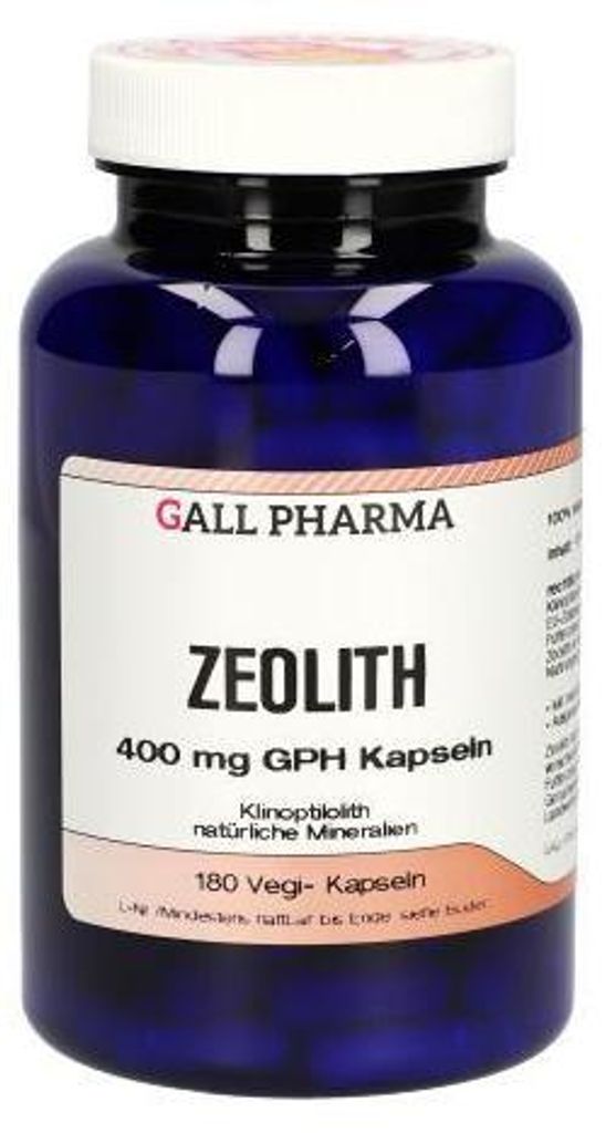 Zeolith 400 mg Gph Kapseln 180 St