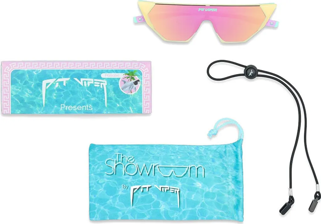 Lunettes Pit Viper anti-éblouissement The Passion Rose Polycarbonate CAT3
