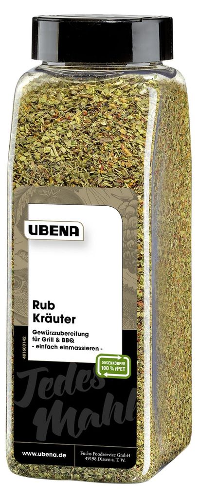 Ubena Kräuter Rub Gewürzzubereitung ausgewählte Mischung Produktbild 