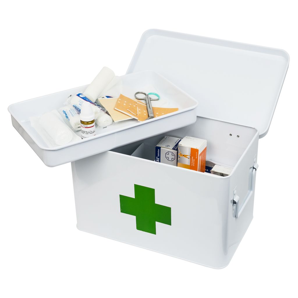 Hausapotheke Medikamenten Aufbewahrungsbox, Tragbare Erste-hilfe