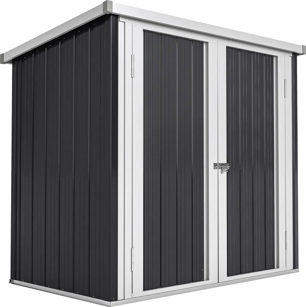 Cabanon de jardin compact pour stockage tondeuse et vélos 1,26 m²