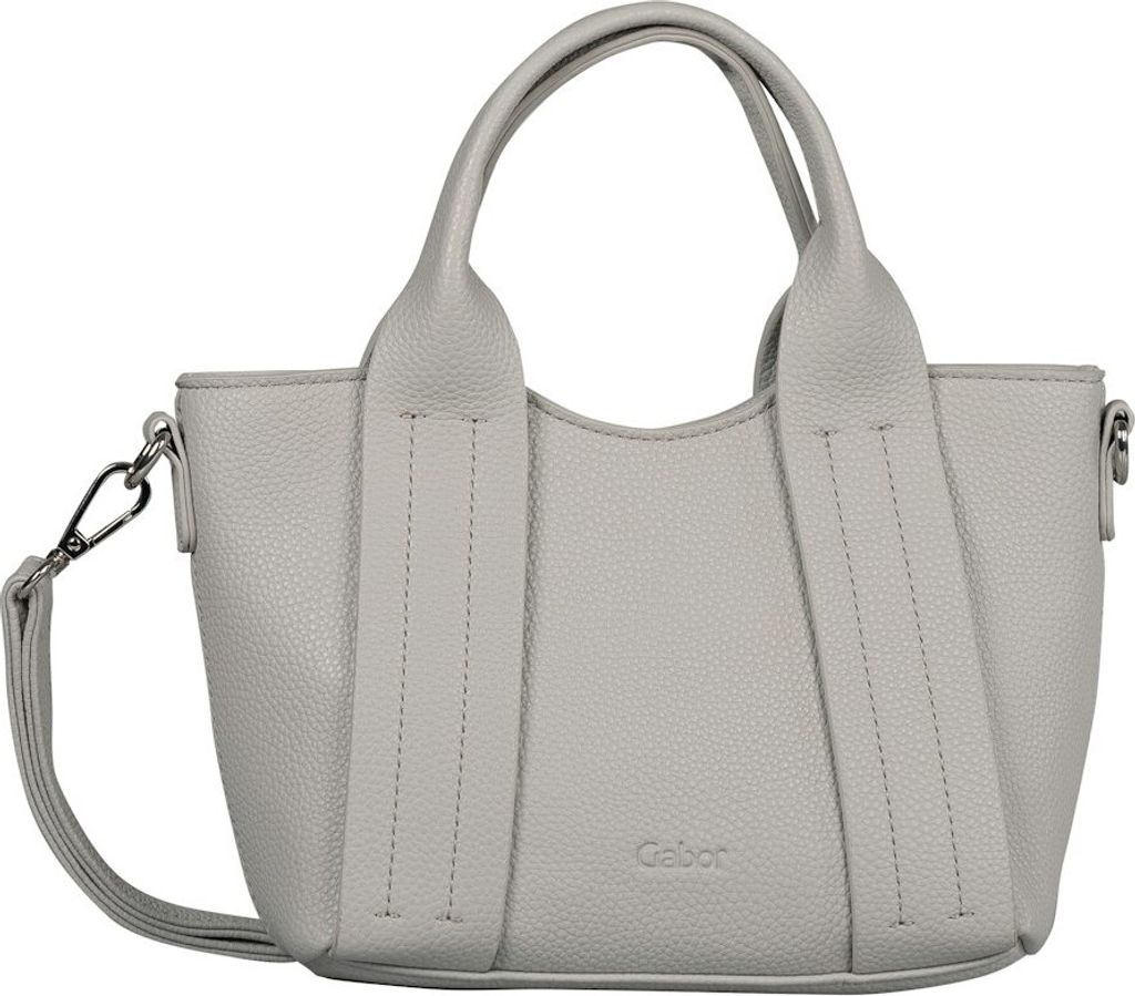Gabor Umhängetaschen Christine, Cross bag S, light grey, Grau