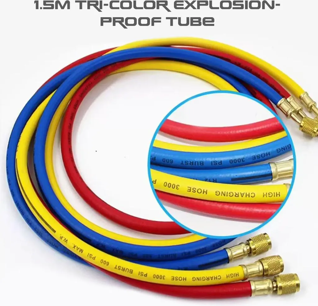 Manomètre de climatisation automobile pour circuits de fluide R-134A - 5