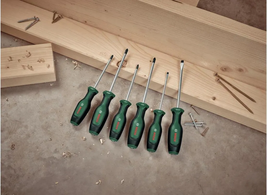 Set di cacciaviti BOSCH, 6 pezzi - 2