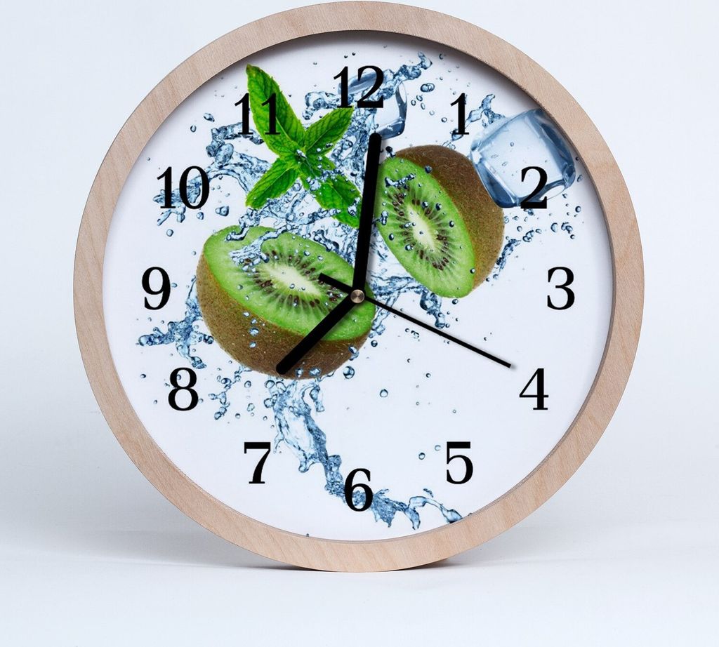 Holzuhr 20fi cm wanduhr - Kiwi Runde Loft Produktbild 