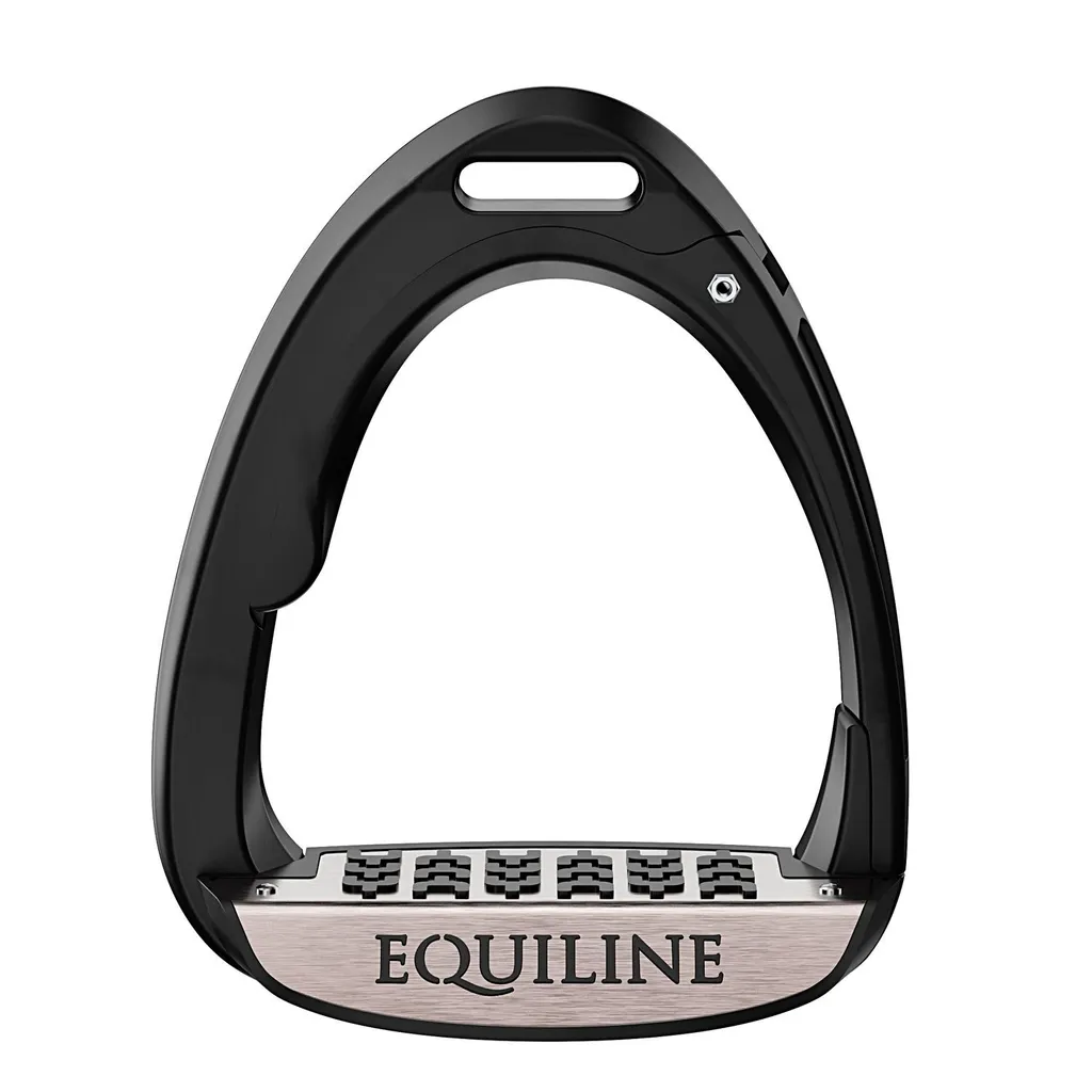 Étriers de dressage haut de gamme Equiline X-Cell pour cavaliers exigeants
