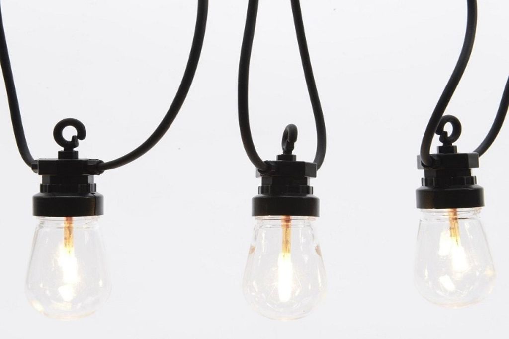 LED Lichterkette20 LED 9,5 m Innen Außen Trafo