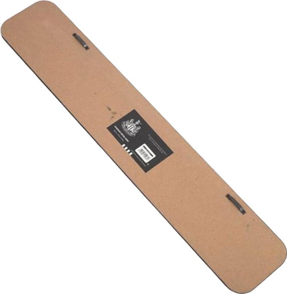 Newcastle United FC - "Deluxe" Stadion Schild, Metall BS6262 (Einheitsgröße) (Weiß/Schwarz)