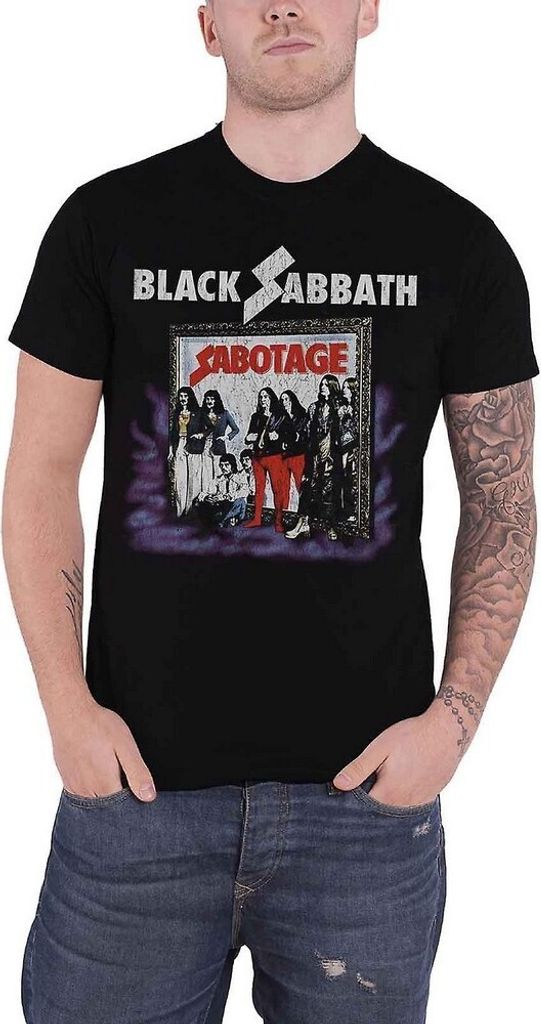 Black Sabbath - "Sabotage" T-Shirt für Herren/Damen Uni RO1463 (S) (Schwarz)