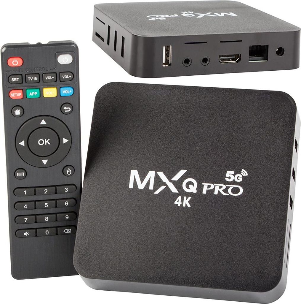 Verk 13143 Smart TV BOX 8GB MXQ PRE 4K dekodér Android 11.1 Obrázok produktu 