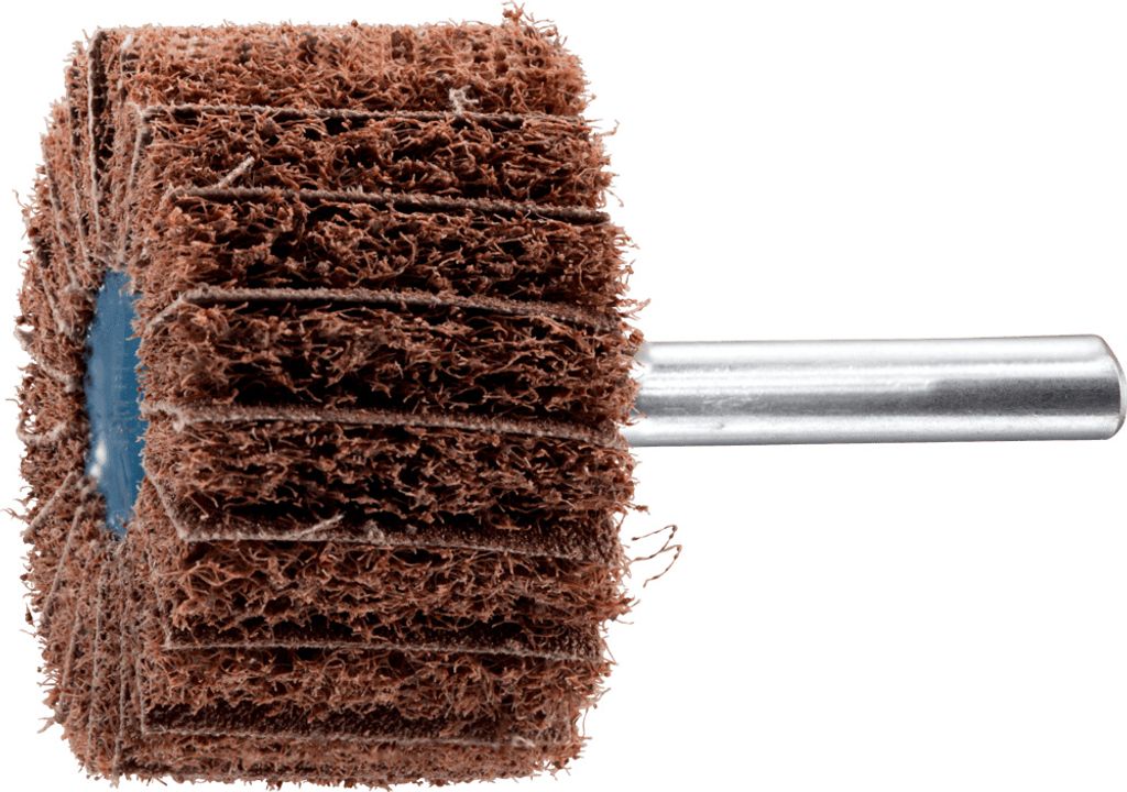 PFERD TOOLS POLINOX Vlies-Schleifstift PNZ Ø 50x30mm Schaft-Ø 6 mm A80 für Feinschliff und Finish