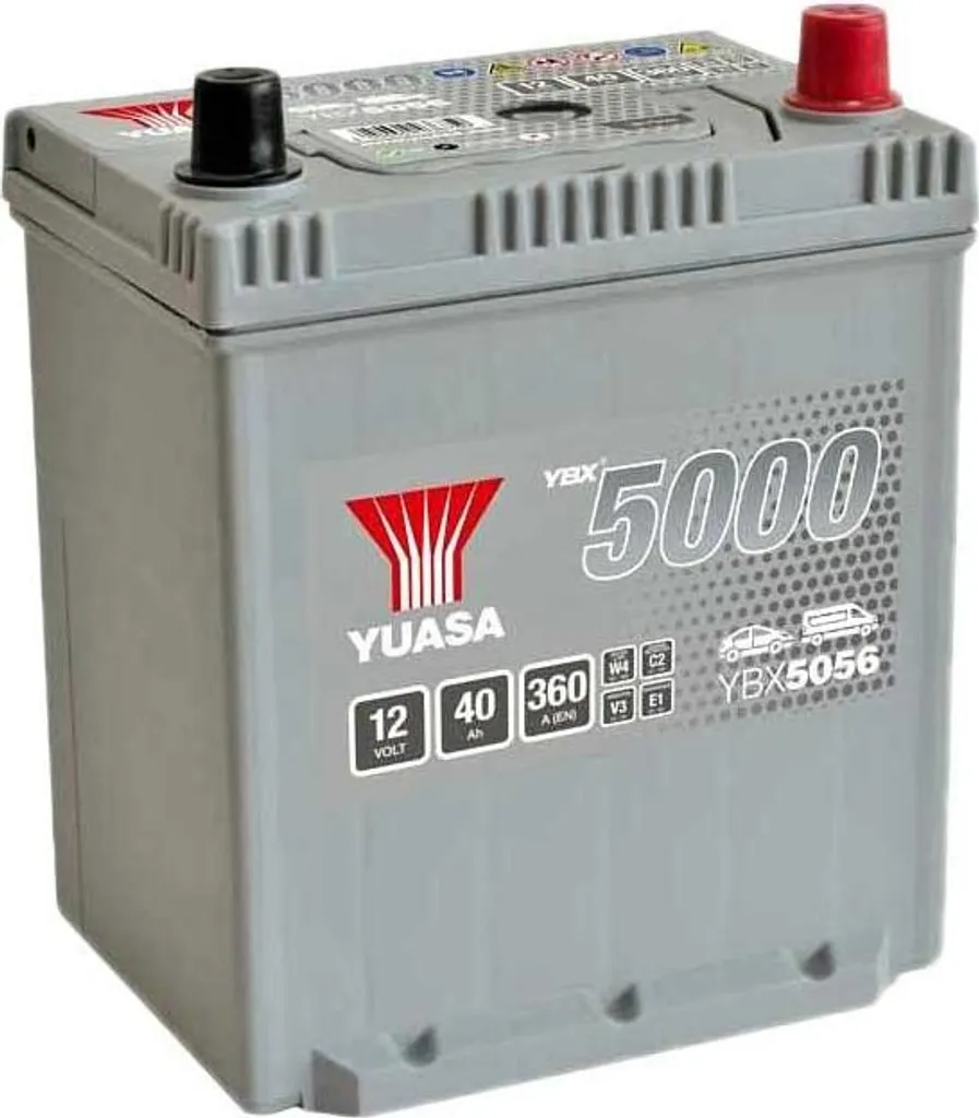 Batterie Yuasa YBX5056 : Démarrage Garanti pour Voitures avec Électronique