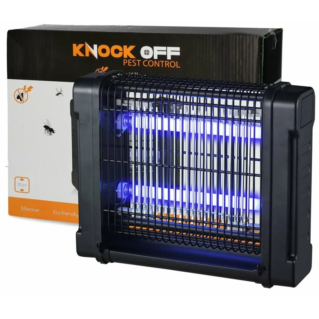Lampada Antizanzare Knock Pest 12W - Proteggi la tua Casa dagli Insetti