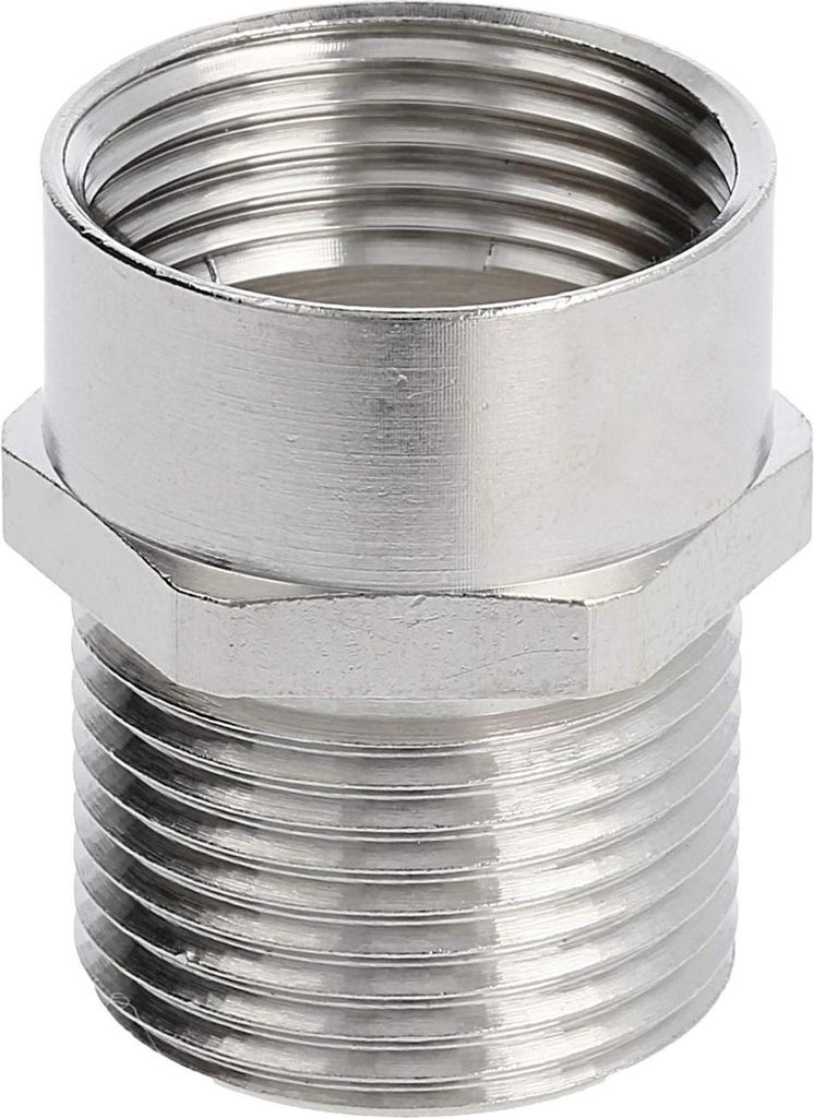 LAPP Zwischenstutzen PG/PG PG13,5x1,41 MSZ-13L lang Sechskant Messing (CuZn) vernickelt Anschlussgewinde 15,0mm - 1