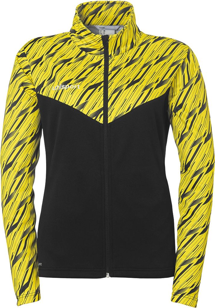 Uhlsport Progressive 28 Polyesterjacke Damen - Schwarz / Lime