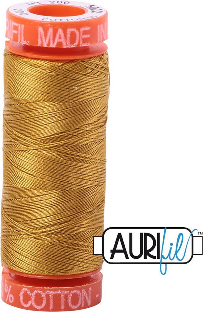 AURIfil Nähgarn MK50WT 1300m, 100% CO : 5022 Mustard AURIfil: 5022 Mustard