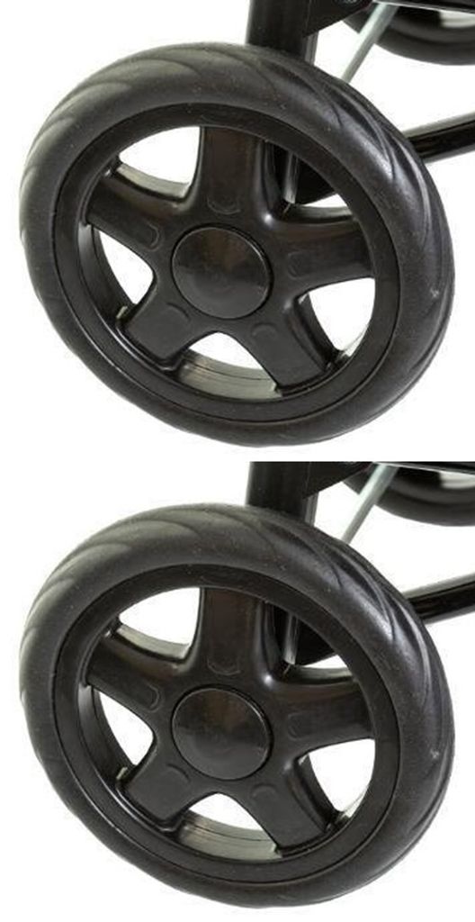 GKA 2 Stück Ersatzrad Rad für Kinderwagen Einkaufstrolley Produktbild 5