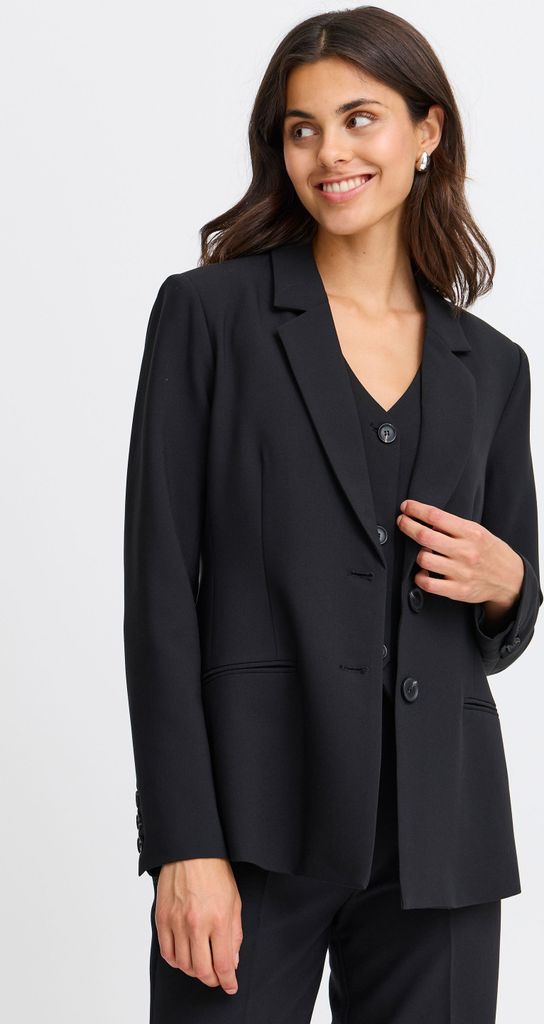 fransa FRAbigail Damen Blazer Jackenklazer Anzugsblazer mit Produktbild 