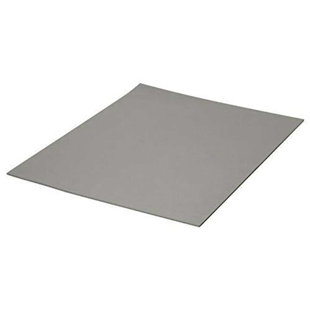 Moosgummiplatte  grau 200 x 300 x 2 mm Produktbild 