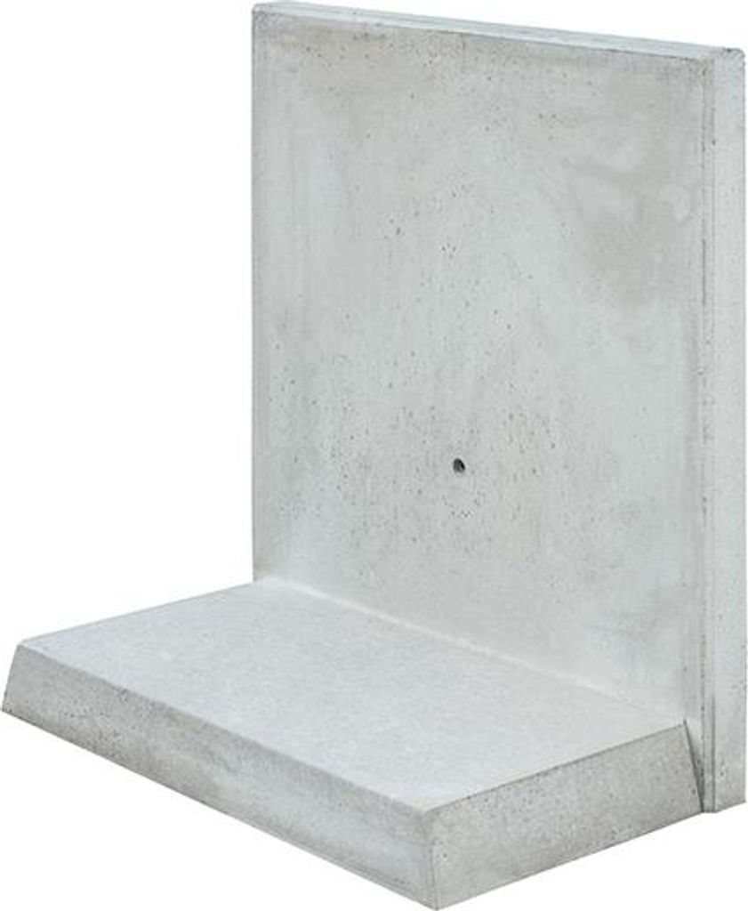 L-Steine L-STEIN BEWEHRT GRAU 130/100/70/8 CM