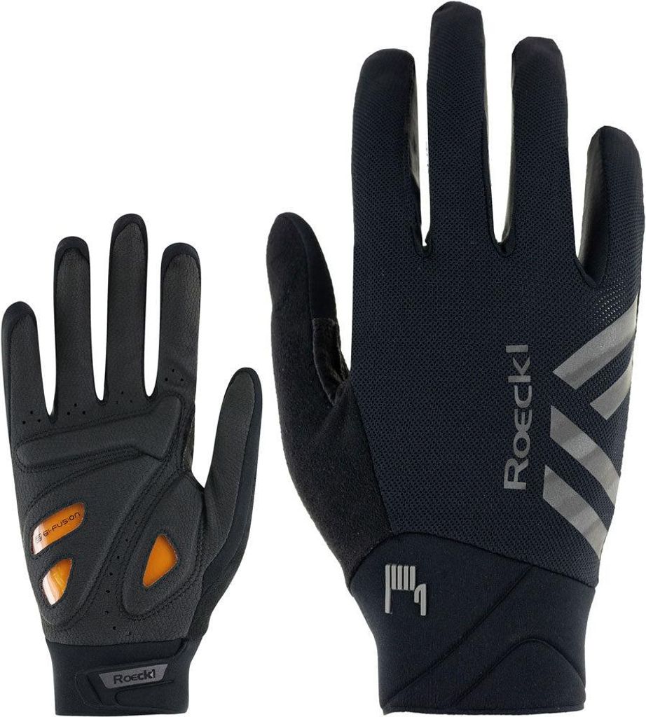 Roeckl Morgex 2 Langfinger Fahrradhandschuhe schwarz