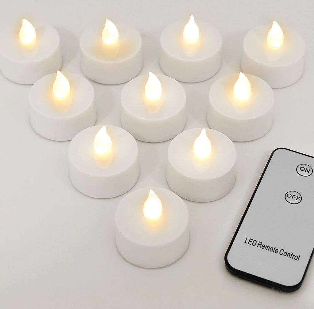 MONZANA® Teelichter LED +300H elektrisch flackernd mit Produktbild 