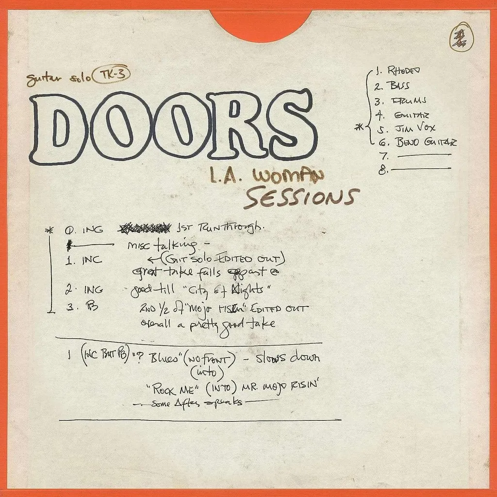 The Doors L.A. Woman Sessions RSD 2022 Vinyle Édition Limitée Numérotée