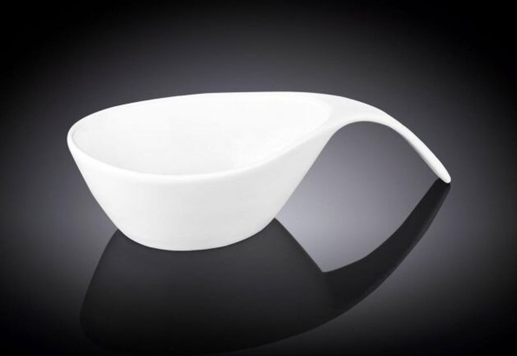 Bol Wilmax, capacité de 450 ml, blanc, en porcelaine Image du produit 