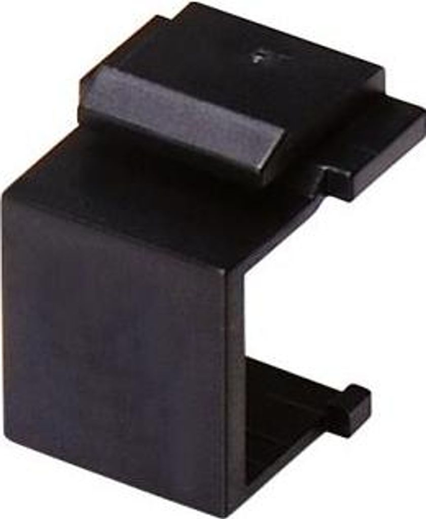 Alantec Keystone-Abdeckkappe, schwarz, Kunststoff
