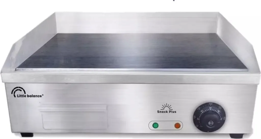 Plancha inox 2900W Little Balance LB8568 : cuisson rapide et saine 55cm