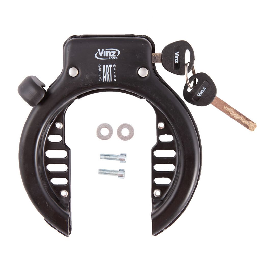 VINZ Levanne ART 2 Ringschloss | Rahmenschloss für Fahrrad | Fahrradschloss Schloss gegen Diebstahl | Rahmen Sicherheitsschloss