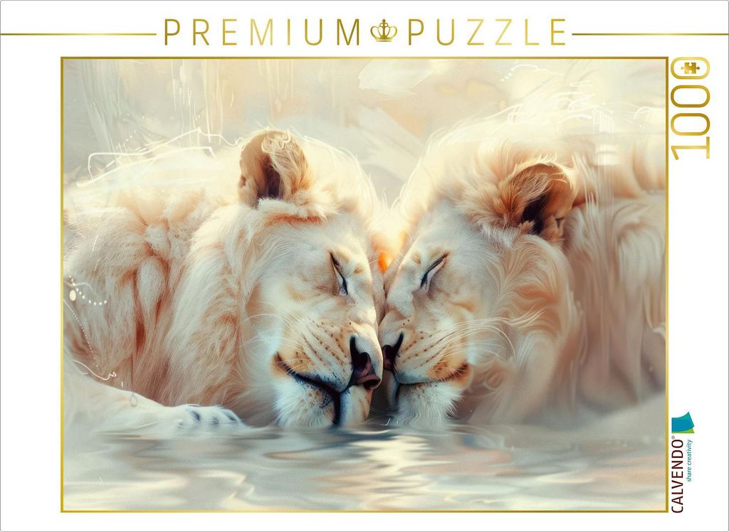 CALVENDO Puzzle Dormez bien | 1000 Teile Lege-Größe 64x48cm Foto-Puzzle für glückliche Stunden