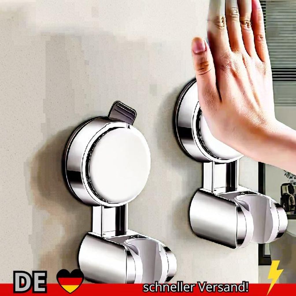1Pc Universal Dusche Kopf Halter Einstellbare Starken Klebstoff ABS