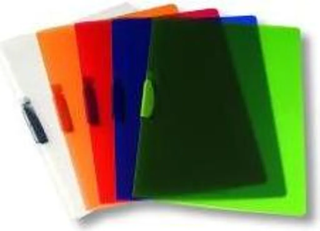 Chemise à Clip A4 pour Présentation de Documents Fellowes - Couleurs