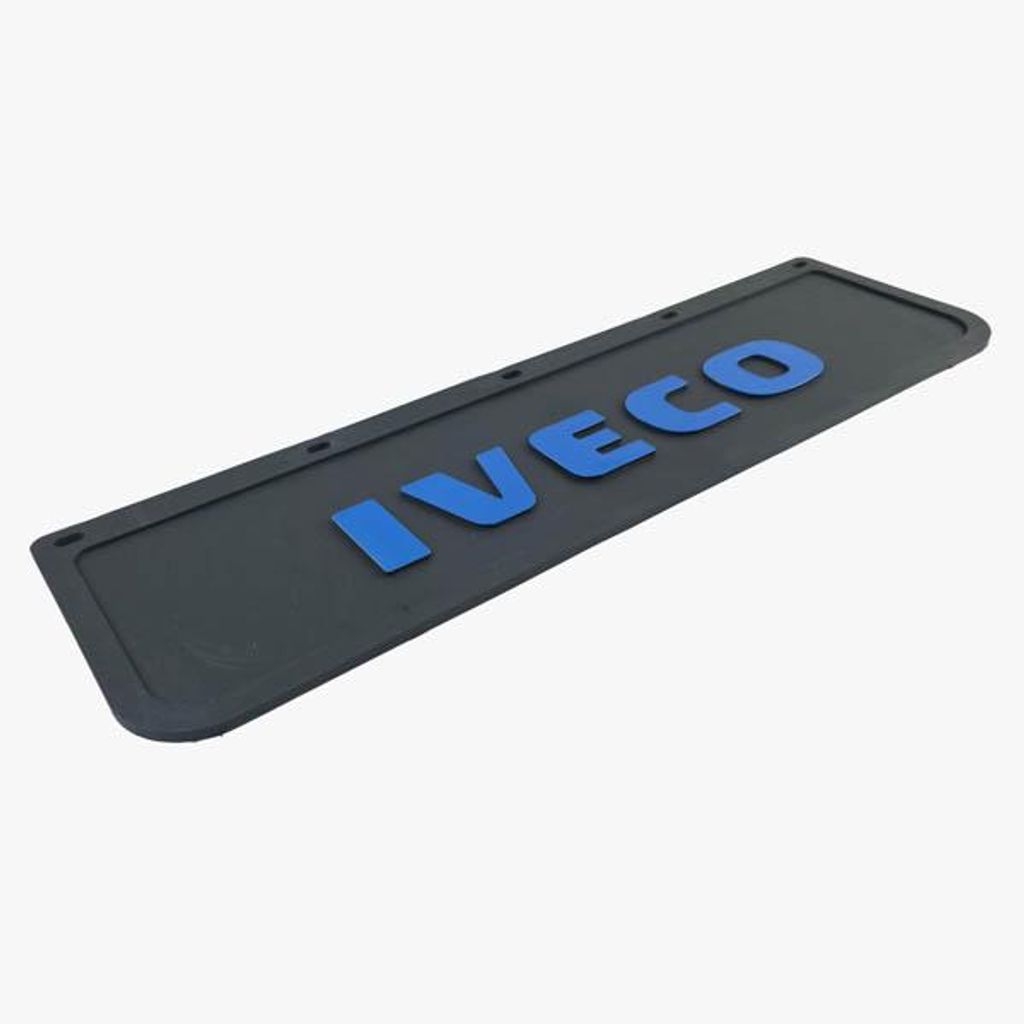 Zástěrka pro přední nárazník Iveco 600x180mm, černý, bílý Obrázek produktu 