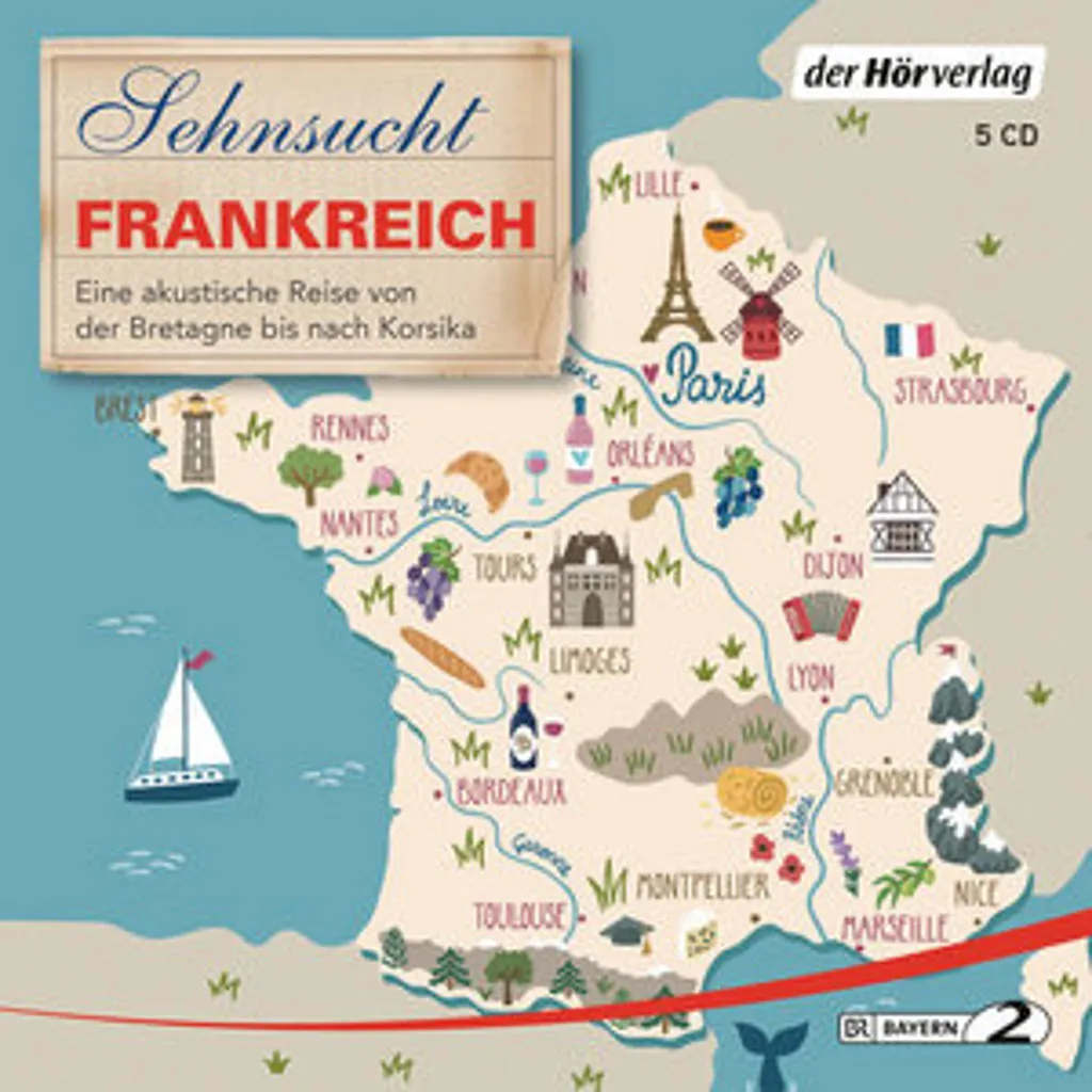 Coffret Sehnsucht Frankreich 5 CD - Anthologie Musique Classique Allemande