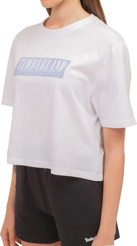 T-shirt court Timberland femme coton respirant coupe large anti-chaleur M
