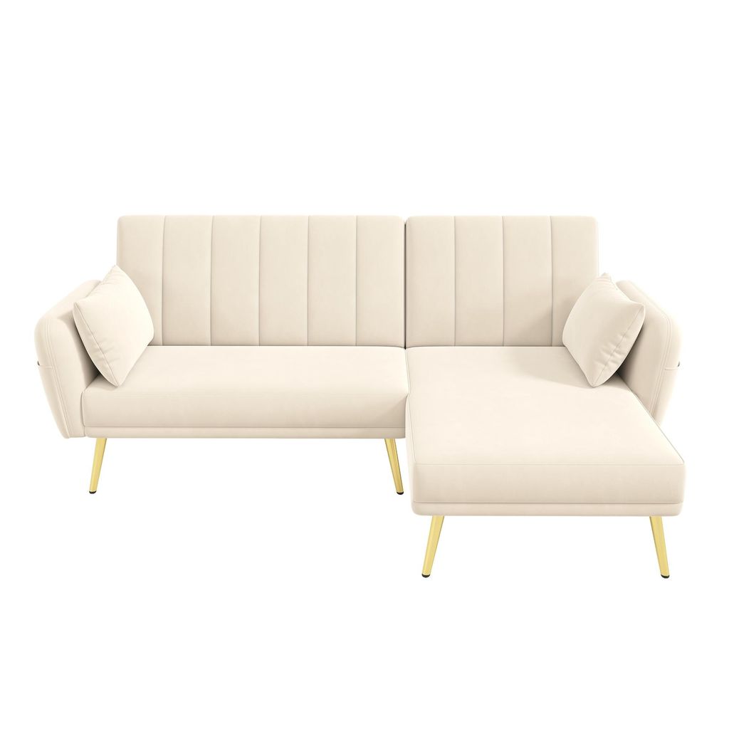 Ecksofa mit Relaxfunktion, L-Form, Schlafsofa mit Produktbild 
