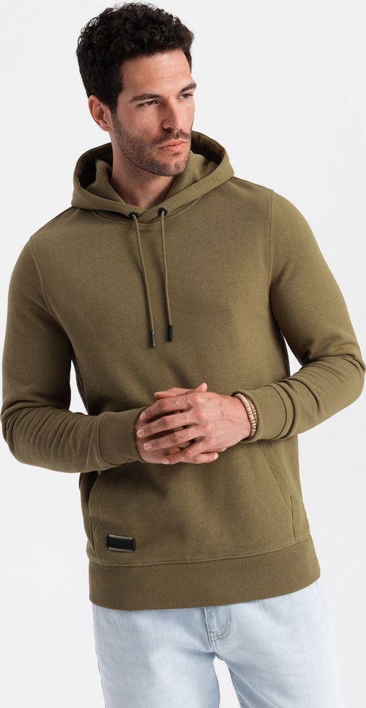 Ombre Clothing Herren-Kapuzenpullover mit Kapuze Okoello olive XXL