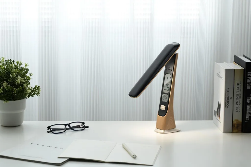 Lampe LED Sans Fil Design Bois avec Intensité Variable Immax WOOD - 2