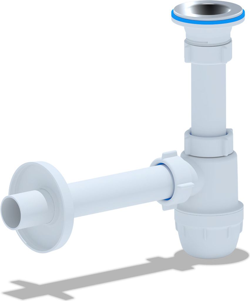 Belvit Waschbecken Siphon 1 1/4" Ø32 mm Produktbild 
