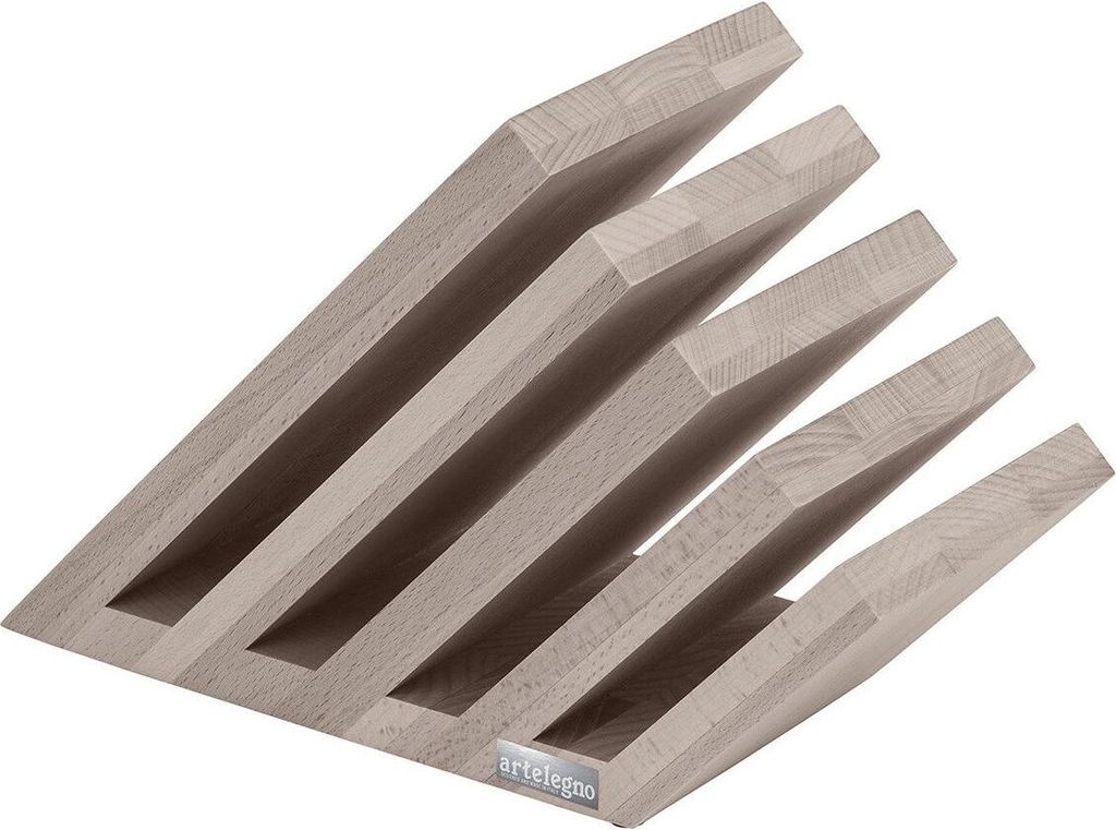 ArteLegno 5-teiliger Magnetblock aus Buchenholz AL07W