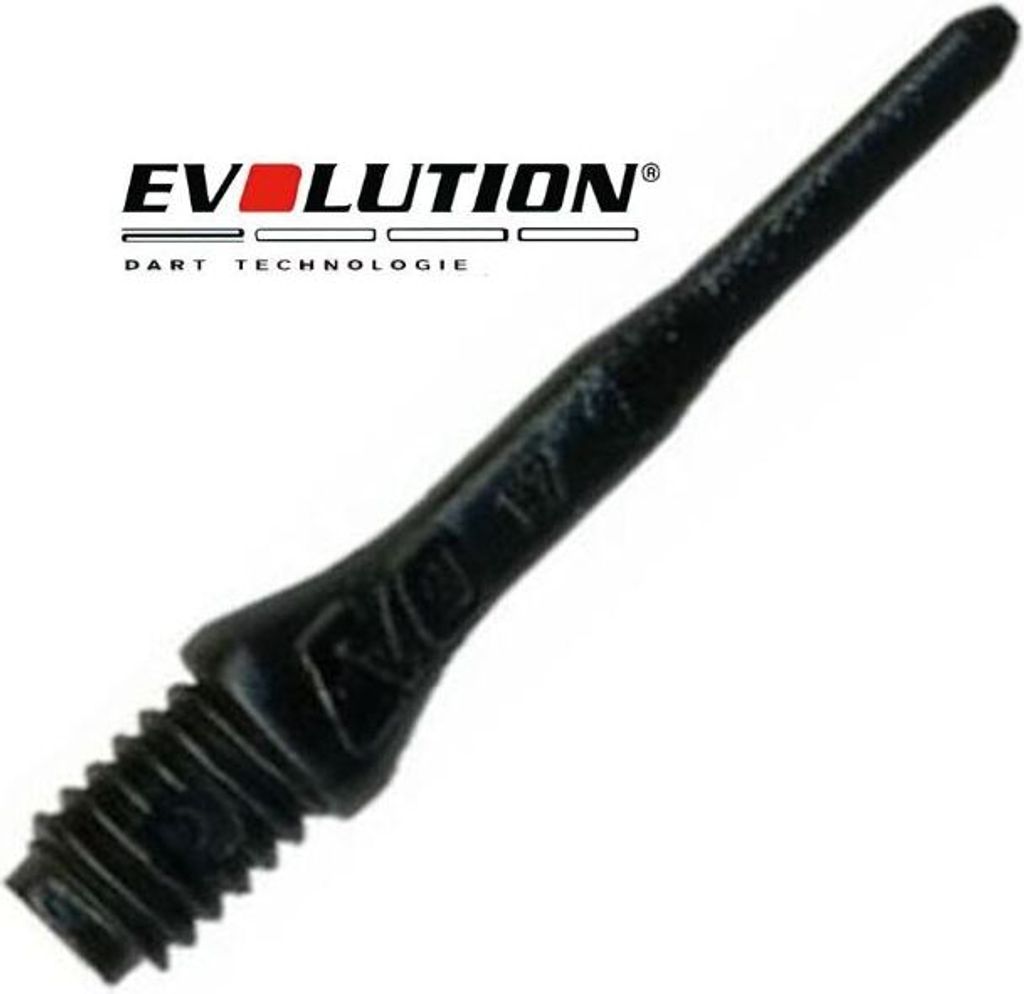 EVO Point Softdart Spitzen 100er Pack Schwarz