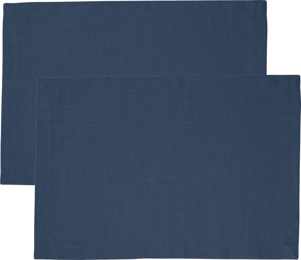 Sander Tischset Loft" 2er-Pack jeansblau 35x50 cm"