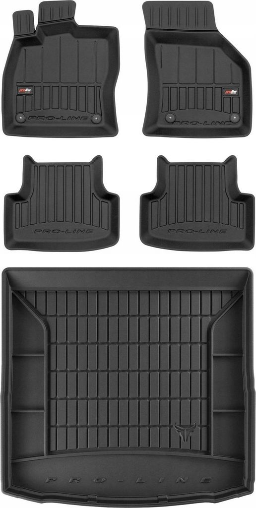 SET 3D Gummimatten Seat Leon 3 Kombi ab 2014-